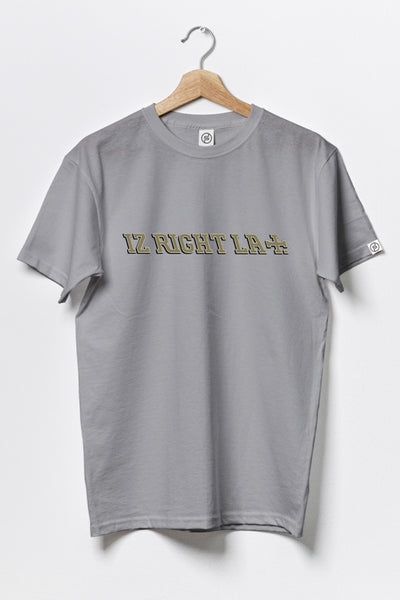 Iz Right La - Unisex Classic Fit Premium T-Shirt / Silver Grey